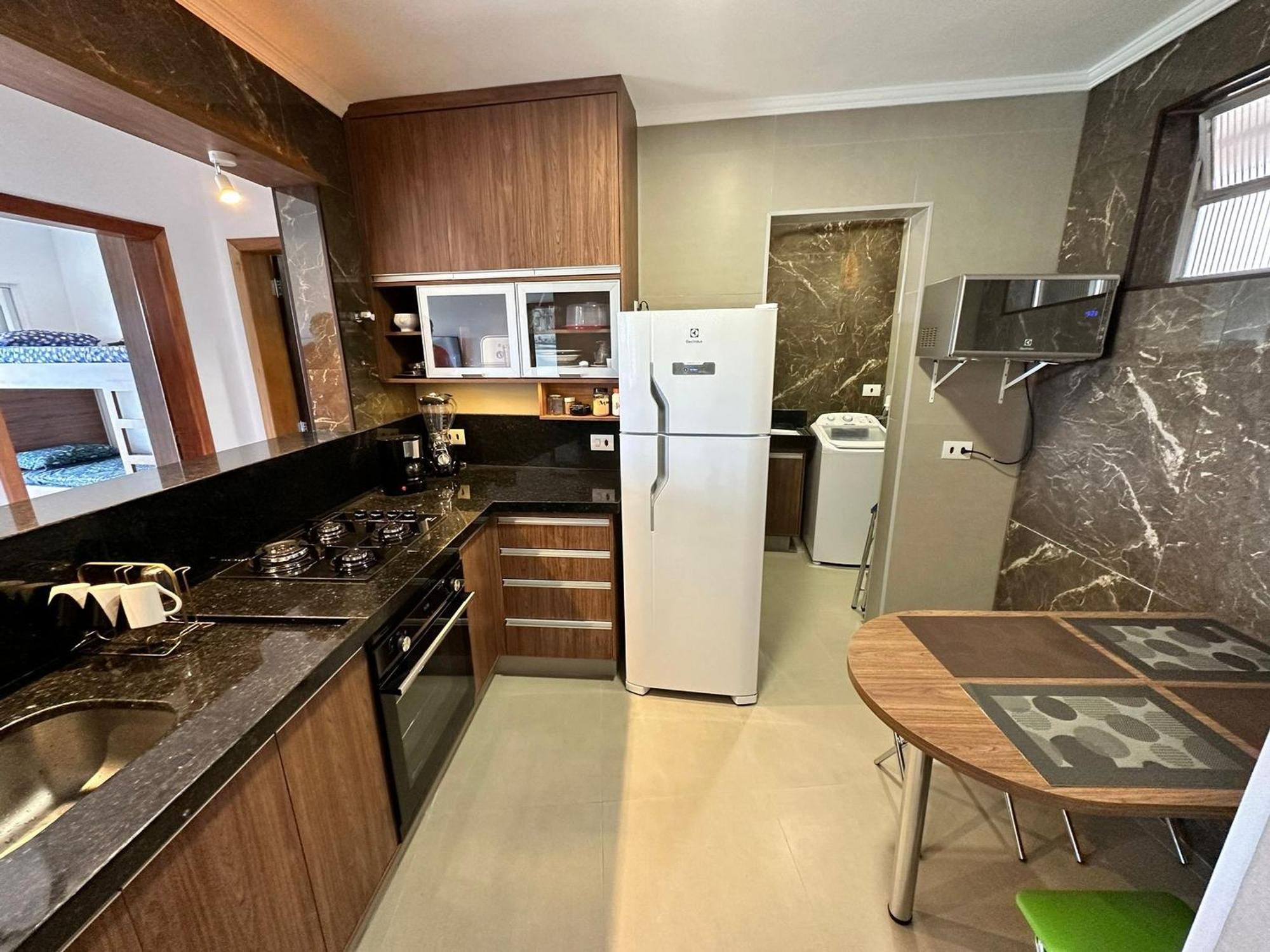 Appartement Ap Pe Na Areia Vista Parcial Mar à Santos  Extérieur photo