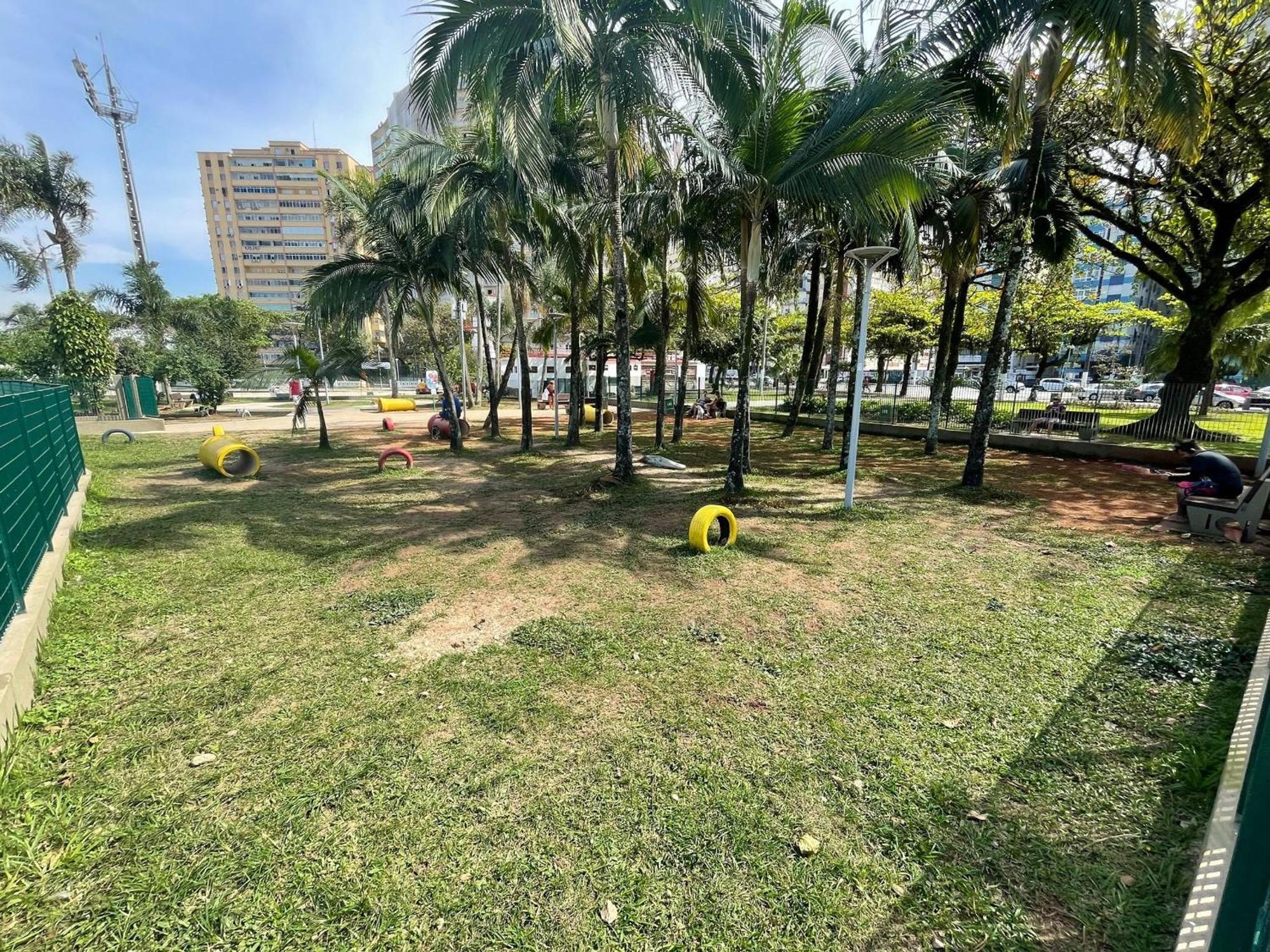 Appartement Ap Pe Na Areia Vista Parcial Mar à Santos  Extérieur photo