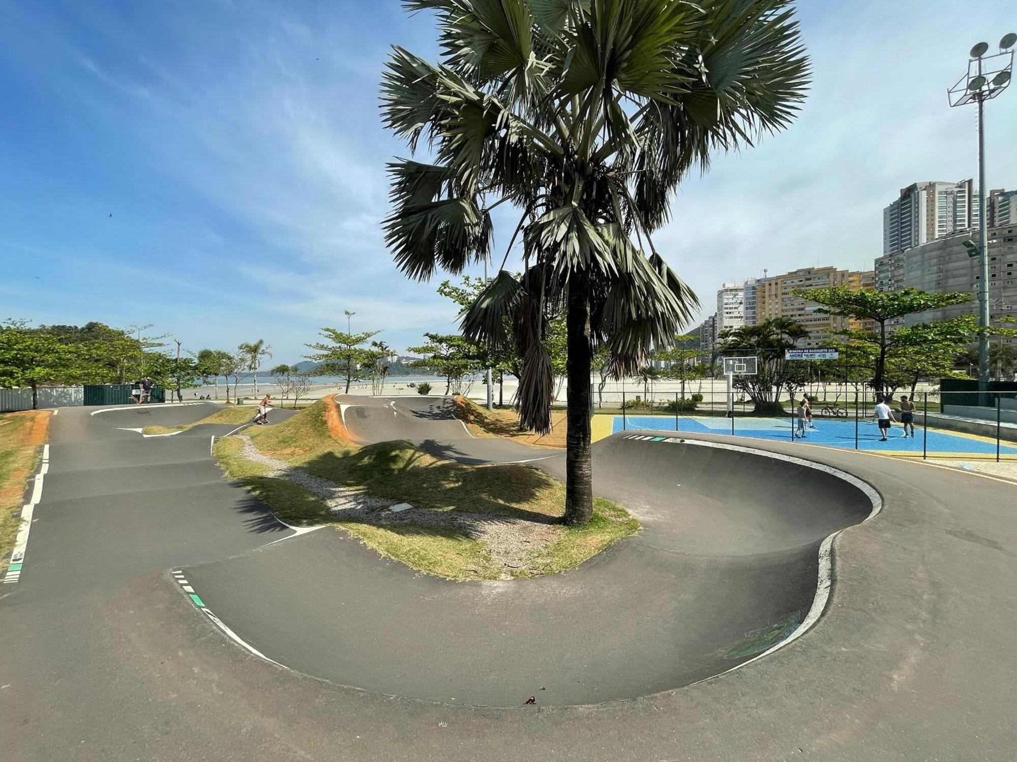 Appartement Ap Pe Na Areia Vista Parcial Mar à Santos  Extérieur photo